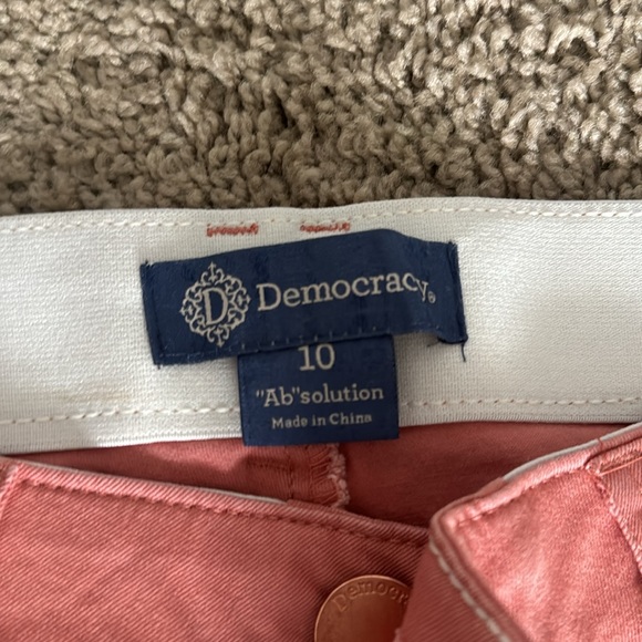Democracy Pink/Rose Jeans - Picture 2 of 4